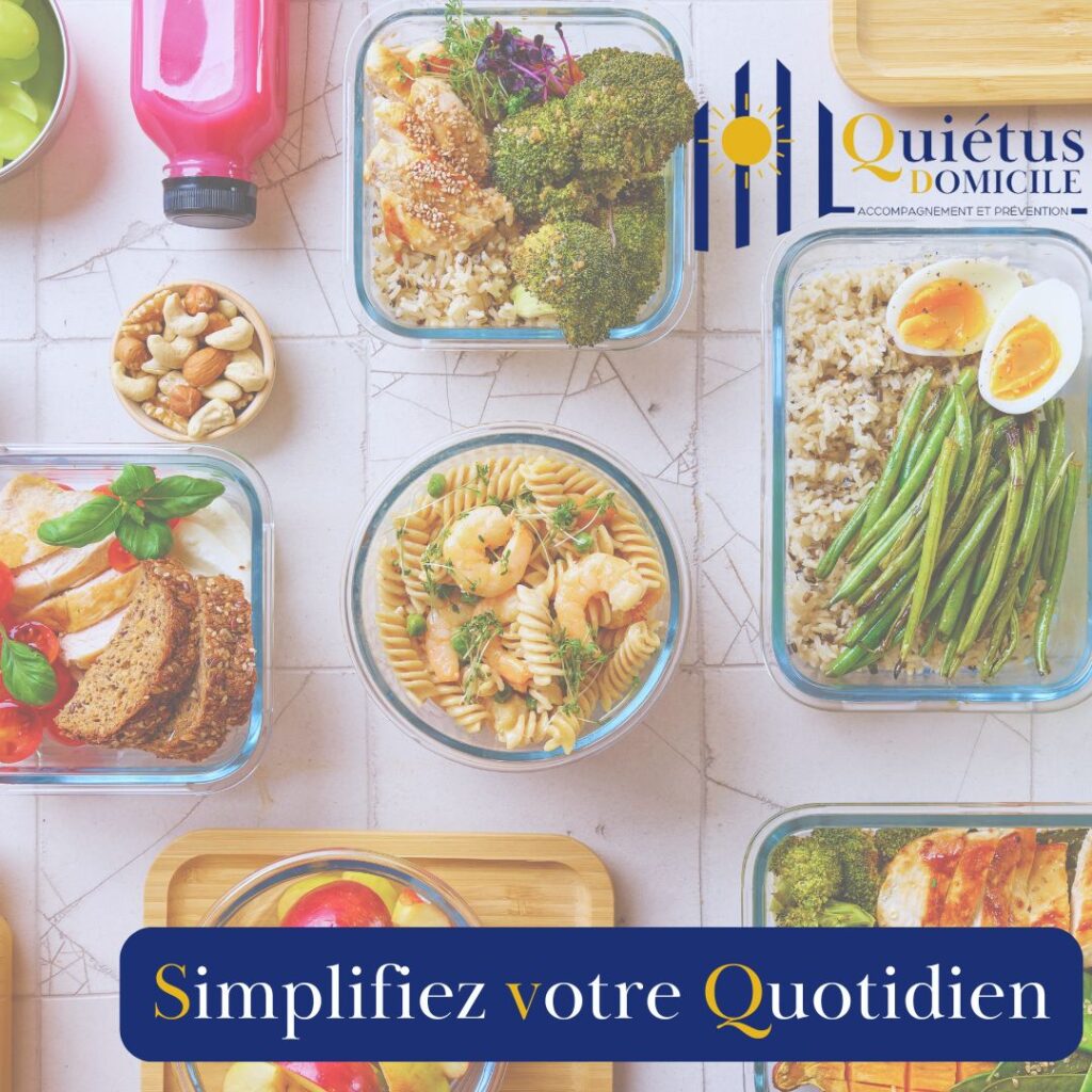 Service de préparation des repas à domicile pour seniors : une solution adaptée pour une alimentation saine, savoureuse et équilibrée chaque jour. 🍲👵👴 Découvrez Quiétus Domicile, votre partenaire bien-être et nutrition !